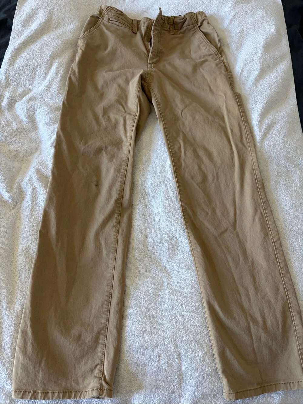 GAP Kids Khaki Straight-Leg Casual Pants